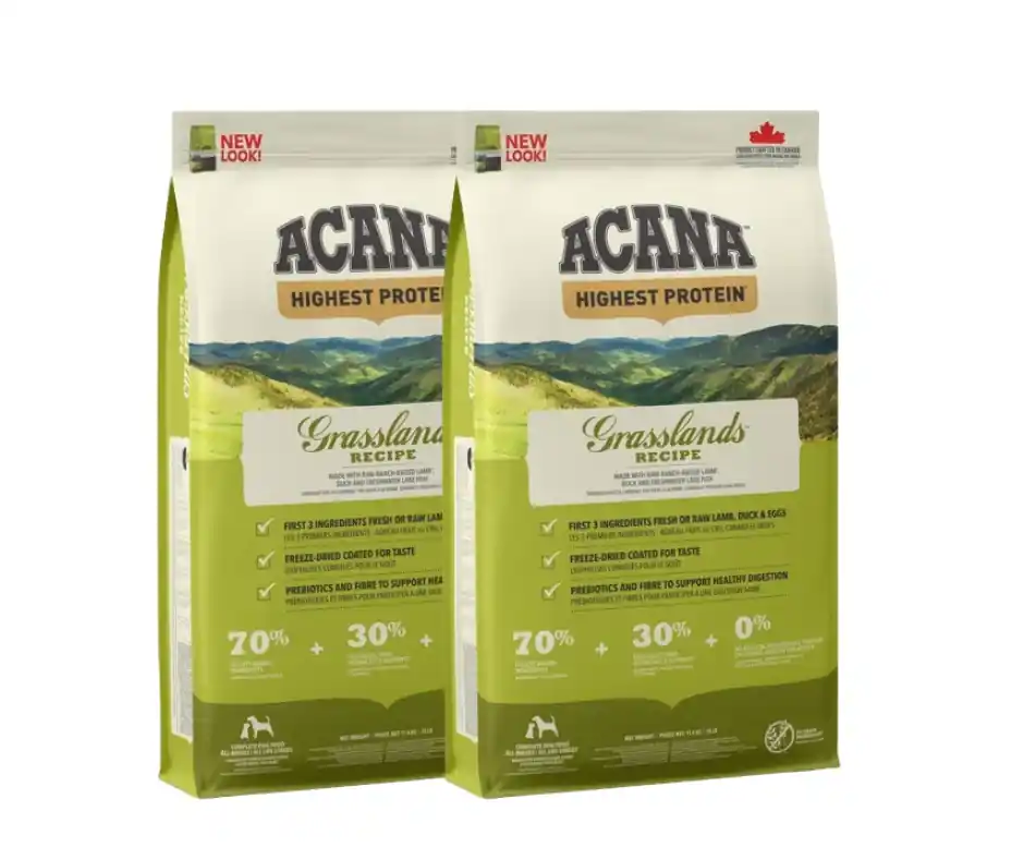 Ihned K Objednání ACANA GRASSLANDS DOG 2 x 11,4 kg
