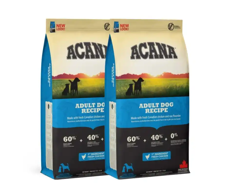 Vysoce Kvalitní ACANA ADULT DOG RECIPE 2 x 17 kg
