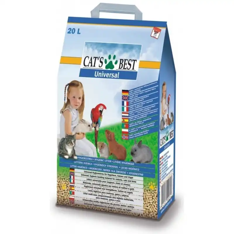 Catďs Best UNIVERSAL 20 L / 11 kg - pelety Cenová Bomba