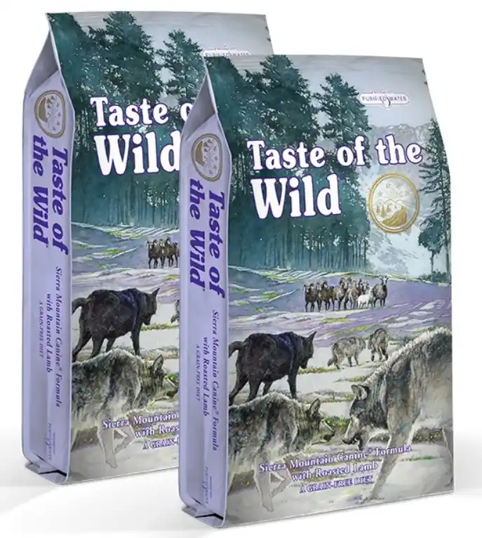 Nejprodávanější Taste of the Wild Sierra Mountain Canine 2 x 12,2 kg