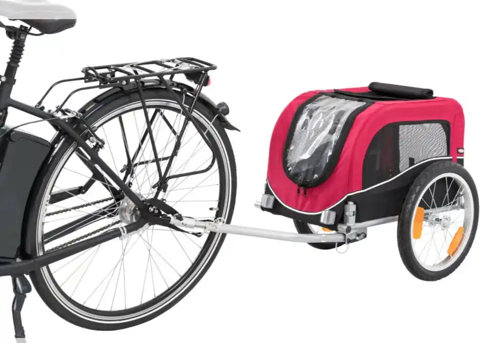 TRIXIE Vozík pro psa za jízdní kolo L 75 x 86 x 80/145 cm, nosnost max. 30 kg Zlevněný