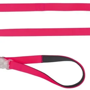Dokud Zásoby Vydrží TRIXIE Neonové vodítko se svítící karabinou S-L 1,2-1,8m/25mm růžové - DOPRODEJ (RP 2,10 Kč)