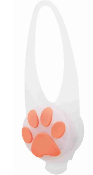 TRIXIE Flasher blikačka pro psy 2,4 cm / 8 cm bílá/barevná tlapka (RP 2,10 Kč) Sezónní Sleva
