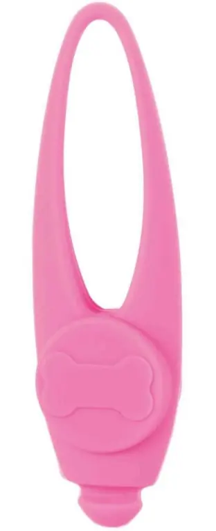 TRIXIE Blikací svítítko na obojek pro psy, silikonové,barevné 11 cm (RP 2,10 Kč) Akční Nabídka