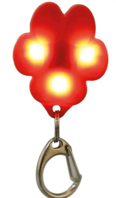 TRIXIE Flasher USB blikačka pro psy 3,5 x 4,3 cm tvar tlapka (RP 2,10 Kč) Omezená Nabídka