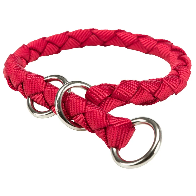 Bezpečná Platba TRIXIE Nylonový obojek kulatý CAVO - červená S 30-36cm/12mm