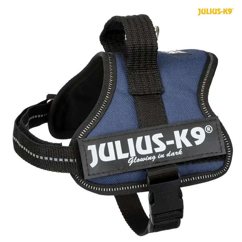 TRIXIE Julius-K9 silový postroj Mini-Mini/XS 40-53 cm/22 mm, indigo - DOPRODEJ Super Cena