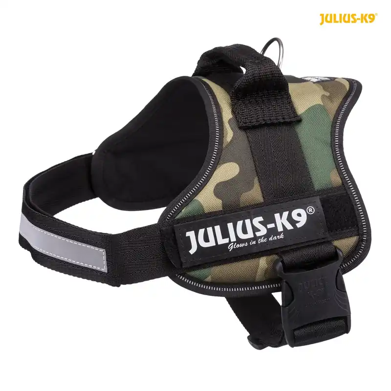 Autentický TRIXIE Julius-K9 silový postroj 0/M-L 58-76 cm, - maskáčová