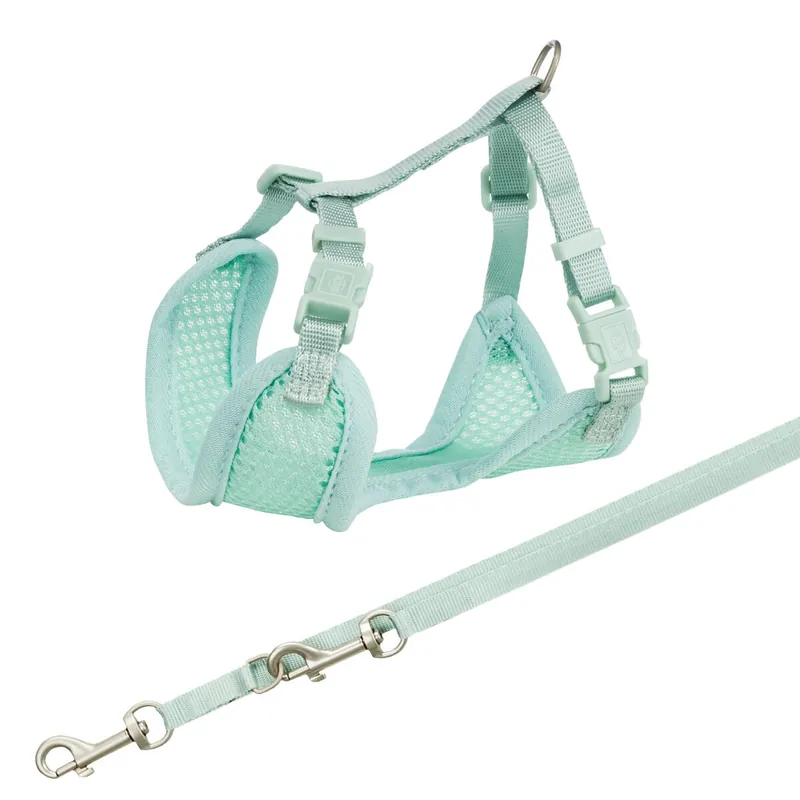 Časově Omezené TRIXIE JUNIOR SOFT postroj s vodítkem pro štěňata, S-M 26-34 cm, 2 m, mátová