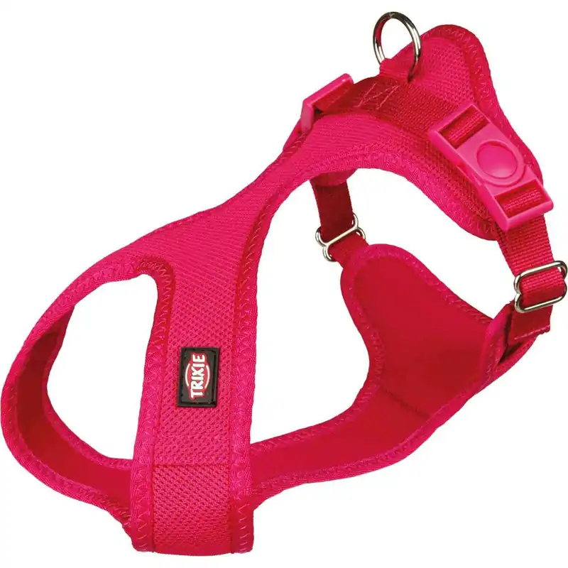 Pouze Dnes TRIXIE Soft postroj, jemný, vypolstrovaný, fuchsiový XXS-XS hruď 25-35cm/15mm