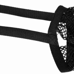 TRIXIE Ochranný náhubek polyester síťka XS černý, 15 cm Zlevněný