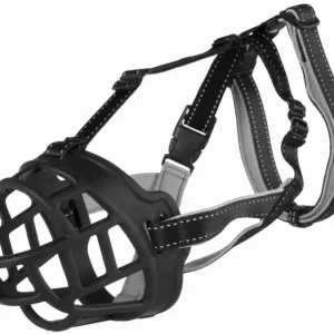 Akce TRIXIE Silikonový náhubek FLEX M 25 cm/hlava max.19 cm černý