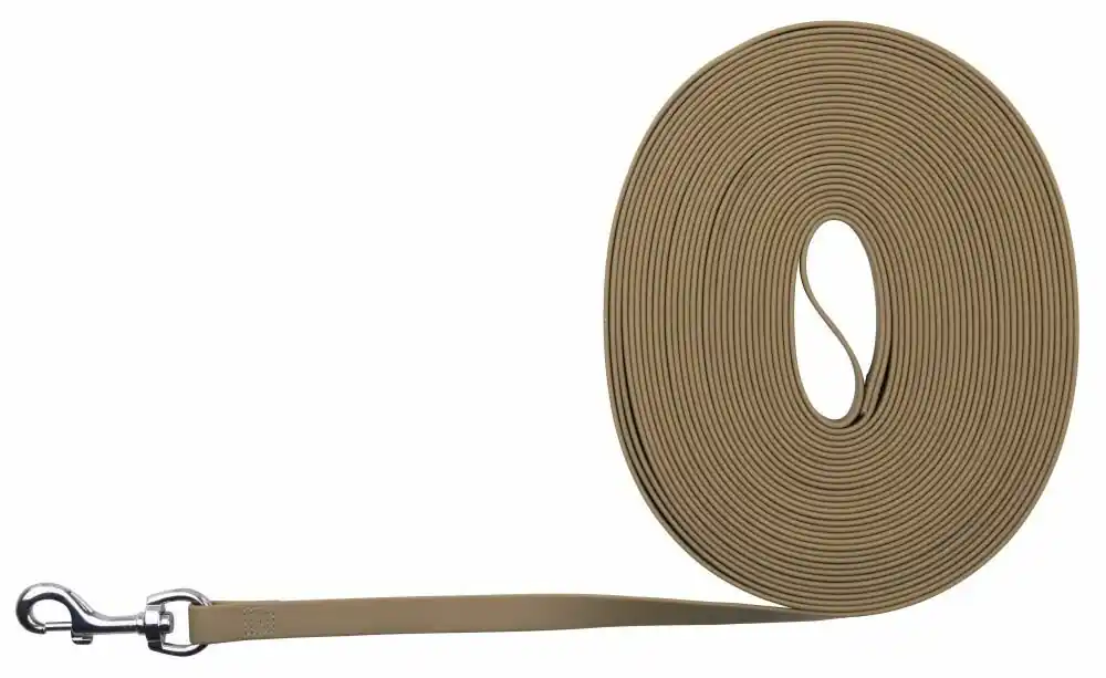 TRIXIE Easy Life trekové vodítko PVC 10,00 m/17 mm, taupe-šedé - DOPRODEJ Pouze Dnes