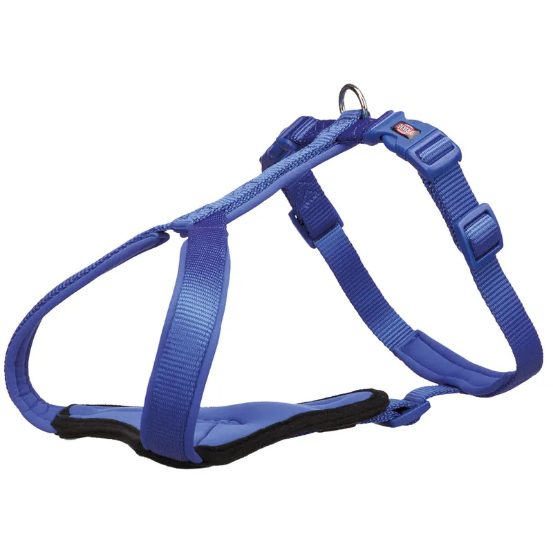 Vrácení Zdarma TRIXIE Postroj Y PREMIUM - královská modrá - DOPRODEJ XS-S hruď 37-45cm/15mm