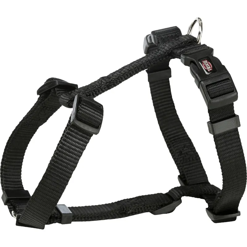 Akce TRIXIE H-postroj PREMIUM - černý XL-XXL hruď 85-130cm/38mm