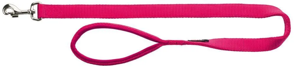 TRIXIE Vodítko PREMIUM s vyplněnou rukojetí 1m/25mm (L-XL) růžová - DOPRODEJ Oblíbený