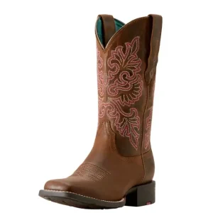 Dámské boty Ariat Round Up Wide Square Toe StretchFit - Velikost 36,5 Dokud Zásoby Vydrží