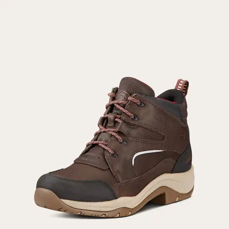 Přímo Od Výrobce Dámské trekové boty Ariat Telluride II Dark Brown - Velikost 38,5
