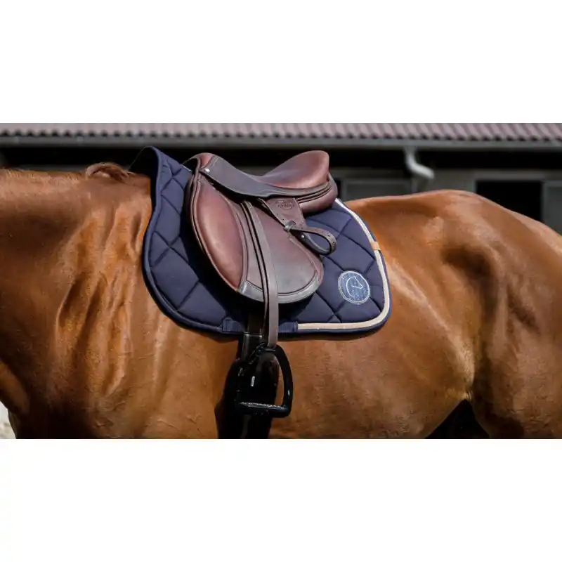 Dečka pod sedlo EQUITHEME - BADGE 2.0 - Barva Zelená Bezpečná Platba