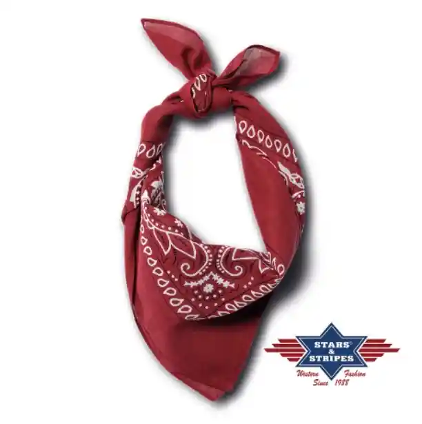 Odeslání Ihned Bavlněný šátek Bandana - Barva Bordeaux