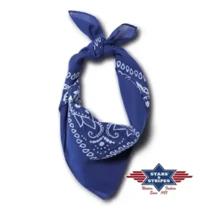 Bavlněný šátek Bandana - Barva král. modrá Ověřený