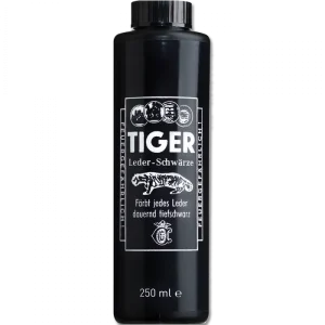 Nová Kolekce Barva na kůži TIGER černá 250ml