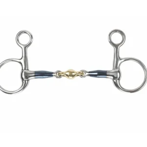 Cenový Hit Udidlo Baucher 2x lomené Shires Sweet Iron 13mm