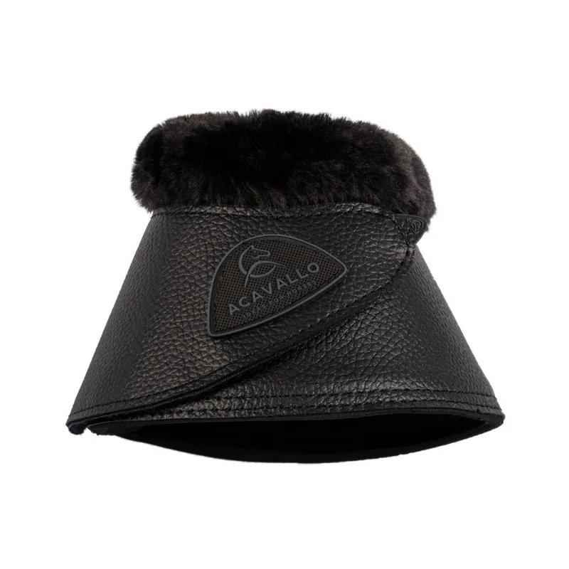 Výprodej Zvony ACAVALLO sheepskin & Velcro - Barva HnědáRozměr M