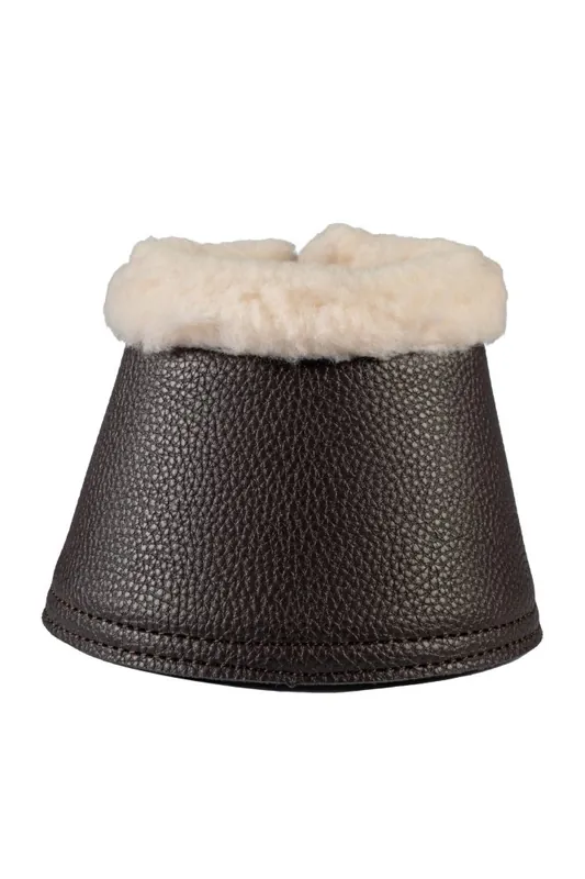 Zvony pro koně HKM Comfort Premium Fur II - Barva VínováVelikost S Ověřený