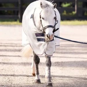 Síťová deka Horseware Amigo® Bug Rug Pony - Barva StříbrnáVelikost 95 cm (4‘9") Nejlepší Volba