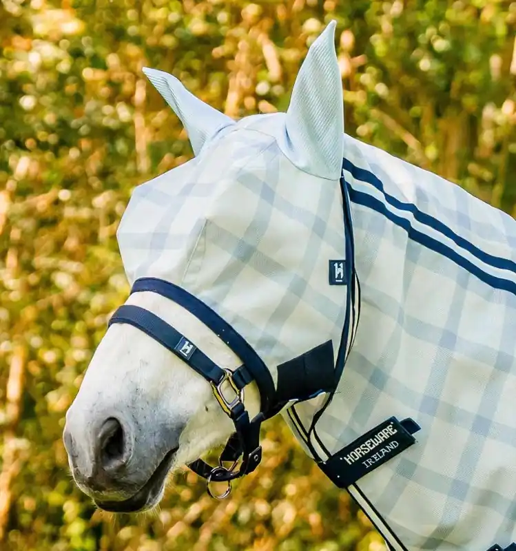 Poslední Šance Maska proti hmyzu Horseware Newmarket - Barva NavyVelikost COB