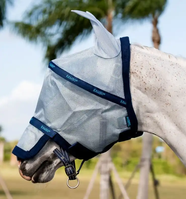Maska proti hmyzu Horseware Rambo Plus - Barva NavyVelikost PONY Koupit Online