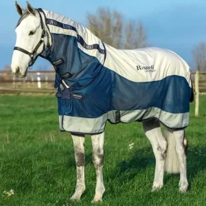 Levný Nepromokavá deka Horseware Rambo Summer Series Turnout Disc 0g + 100g - Barva ModráVelikost 155cm (6´9)