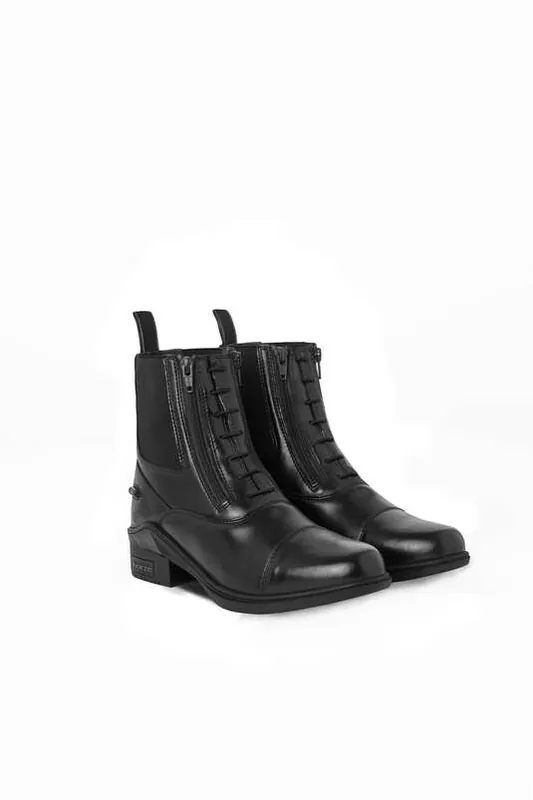 Jezdecká pérka Horze Kingston Double Zipper - Barva HnědáVelikost 42 Omezená Nabídka