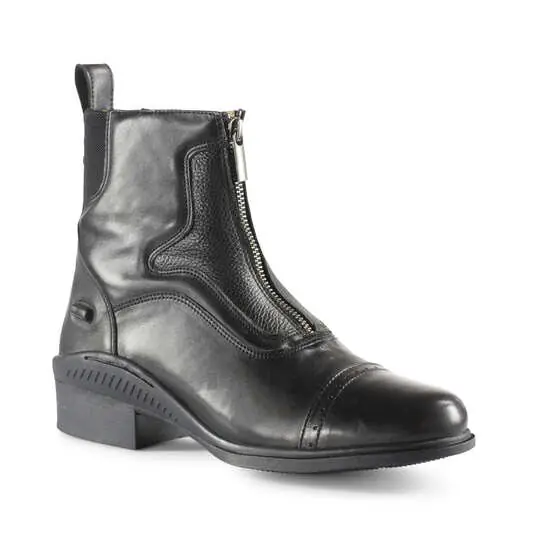 Jezdecká pérka Horze Suffolk Front-Zip - Barva ČernáVelikost 36 Cenově Výhodný