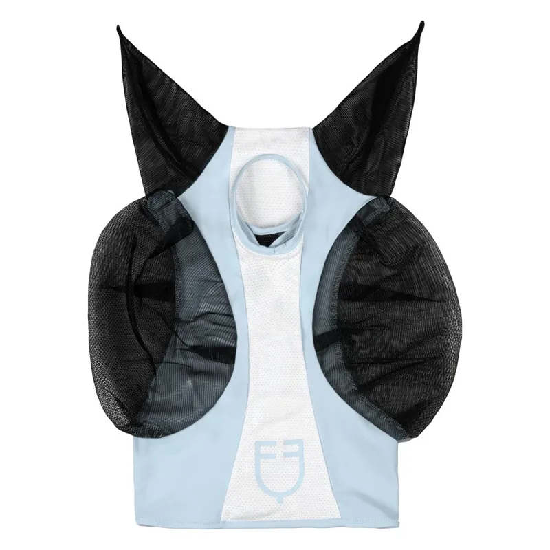 Cenově Výhodný Maska proti hmyzu EQUESTRO Two tone - Barva Sv. modráVelikost M