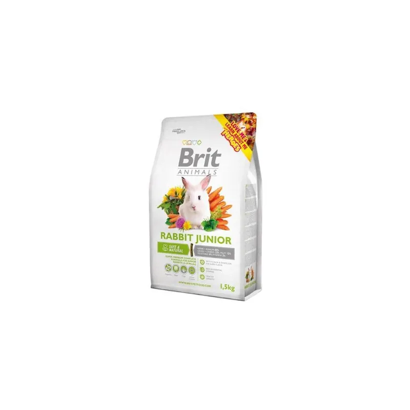 Brit animals Rabbit Junior Complete 1,5 kg Autentický