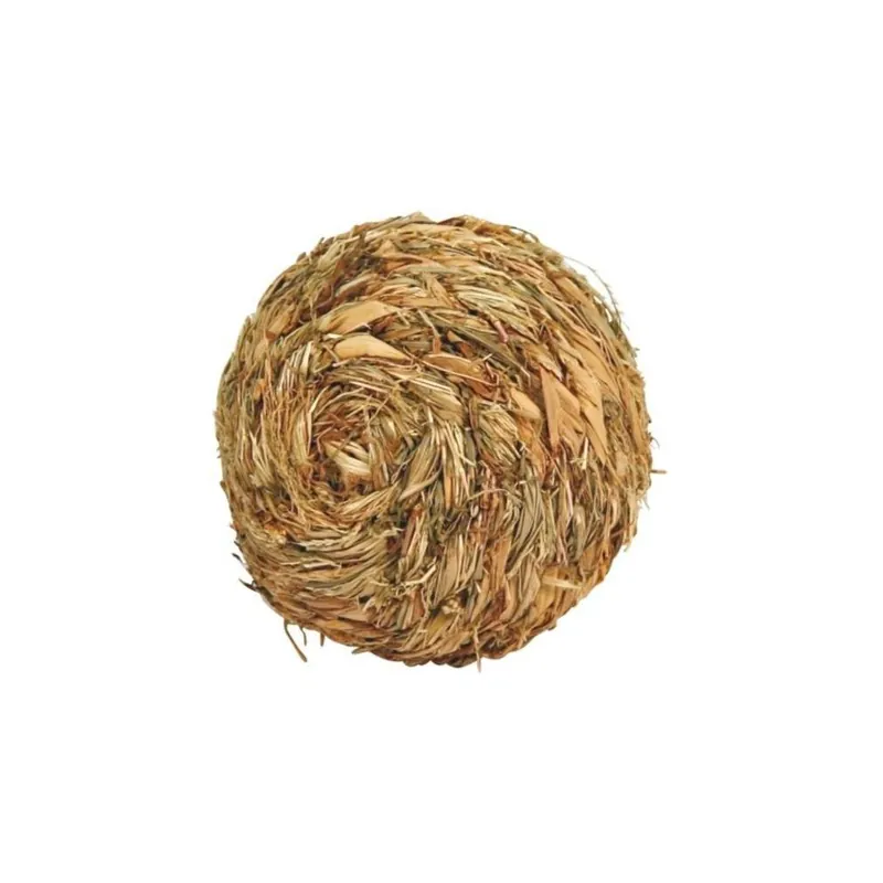 Balón ze spletené trávy, 13 cm Sleva