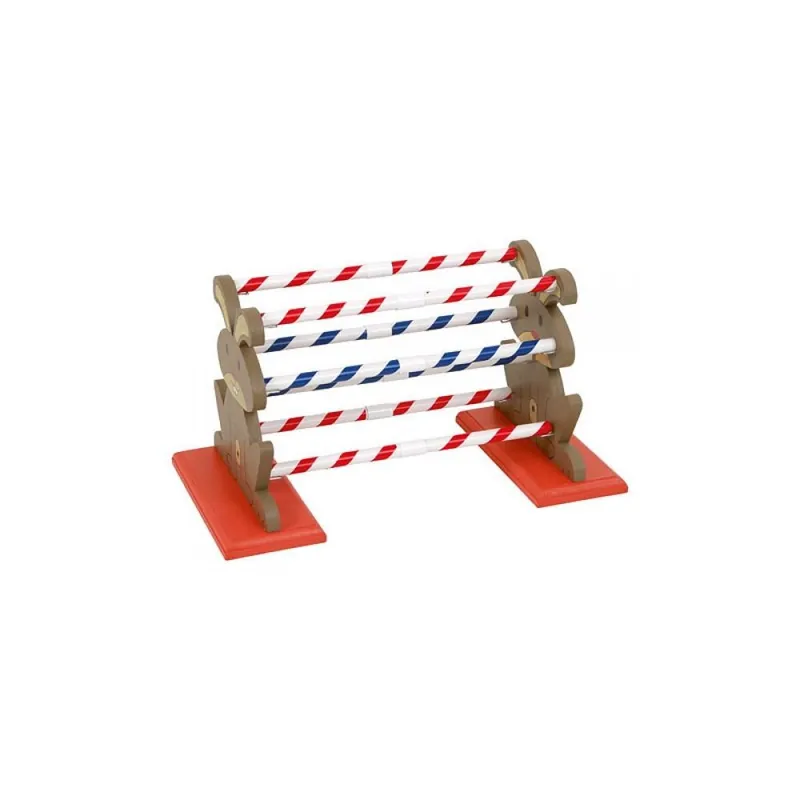 Aktuální Agility dvojitá variabilní překážka pro králíky a jiné hlodavce - králičí hop