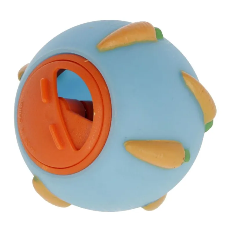 Výprodej Kerbl Míček na pamlsky pro králíky, modrý, 7 cm