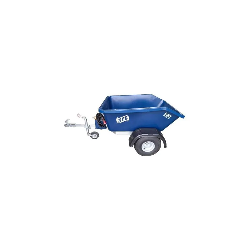 Hydraulický výklopný dvoukolový vozík za čtyřkolku 500 l Nejlepší Cena