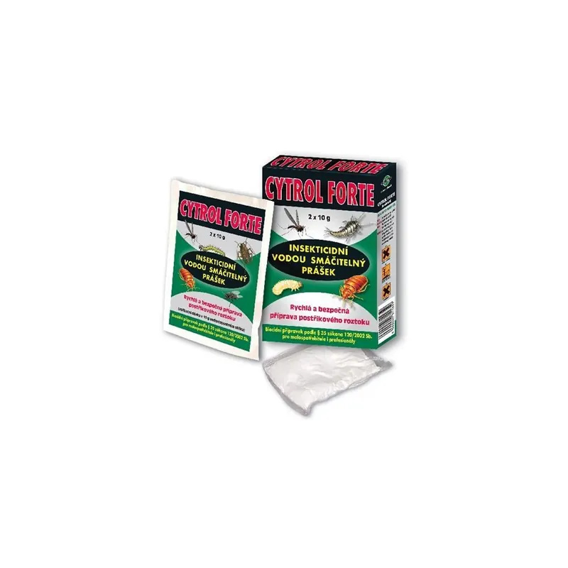 Insekticid Cytrol forte 2x10 g Aktuální