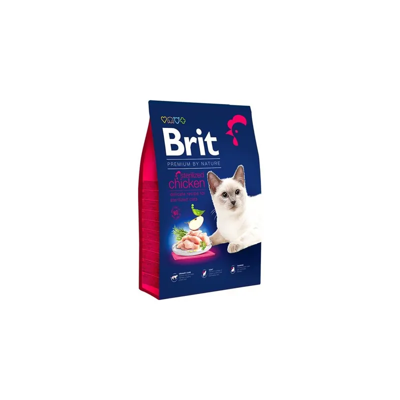 Brit Premium by Nature Cat Sterilized Chicken Oblíbený