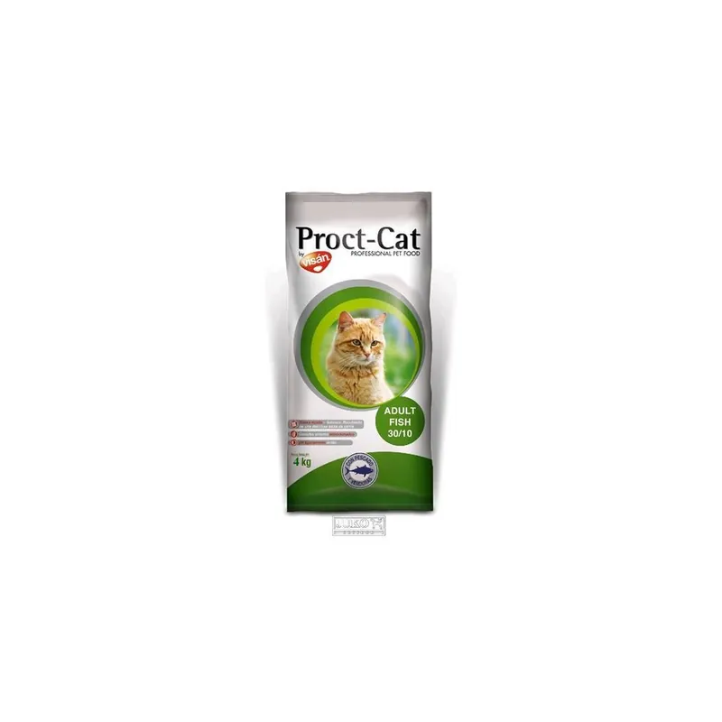 Akce Granule pro kočky PROCT-CAT Adult FISH, 4kg