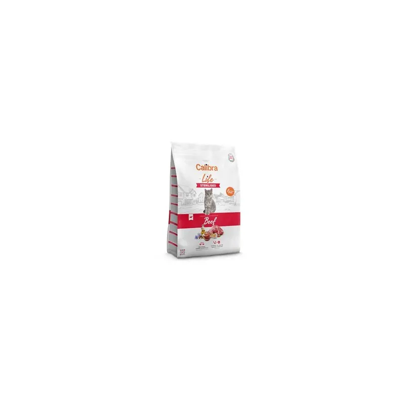 Calibra Cat Life Sterilised Beef 1,5 kg Hit Sezóny