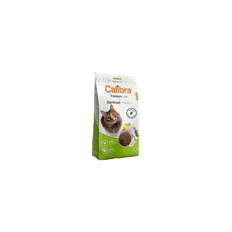 Cenový Hit Calibra Cat Premium Line Sterilised Poultry 2 kg