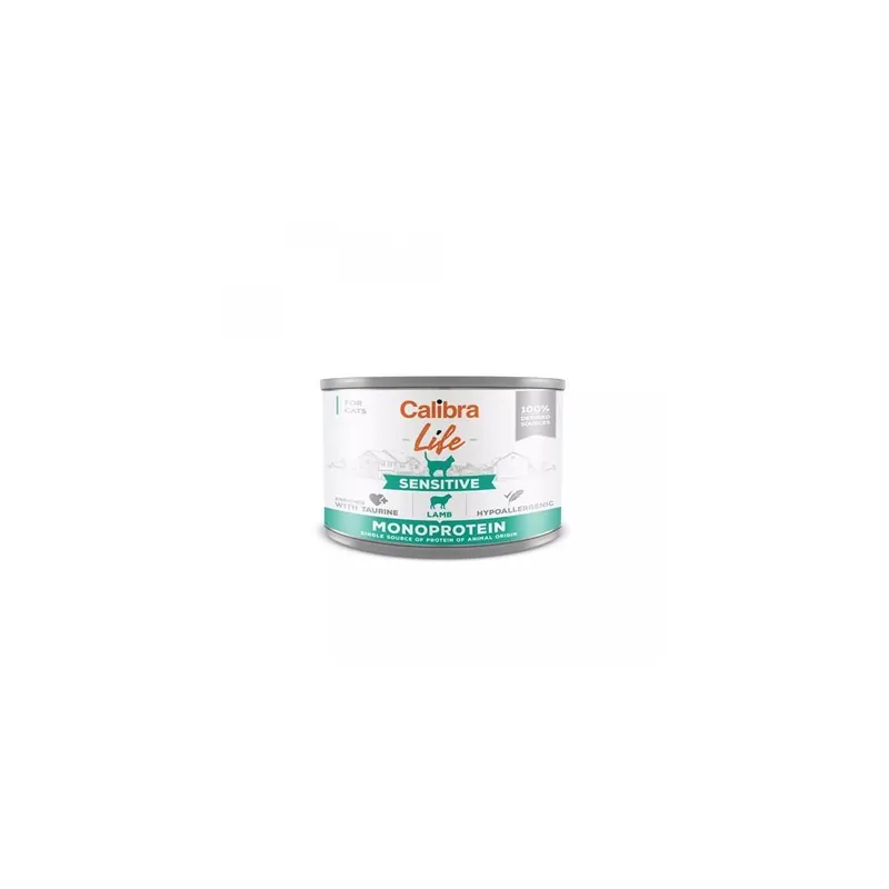 Calibra Cat Life konzerva Sensitive Lamb, 200 g Aktuální