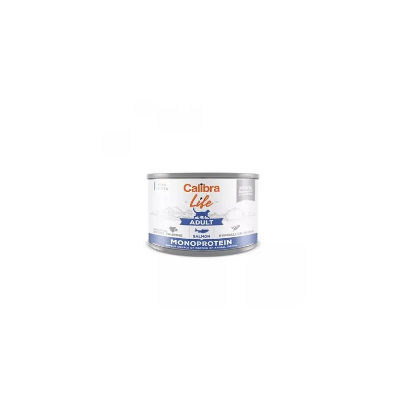 Calibra Cat Life konzerva Adult Salmon, 200 g Nakupujte Hned