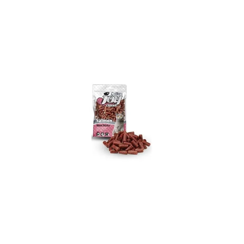 Nová Kolekce Pamlsek pro kočky Calibra Joy Cat Classic Salmon Sticks, 70 g