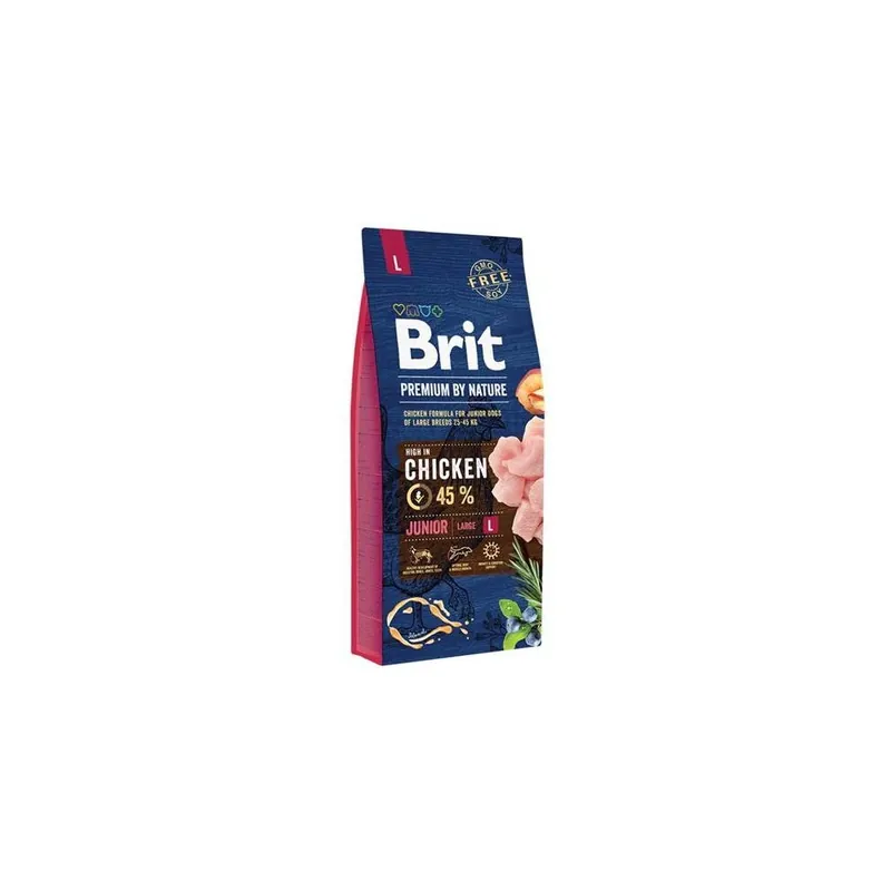 Vysoce Kvalitní Brit Premium by Nature Junior L